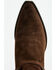 Image #6 - Idyllwind Women's Dust Rider Suede Western Booties - Snip Toe, Chocolate, hi-res