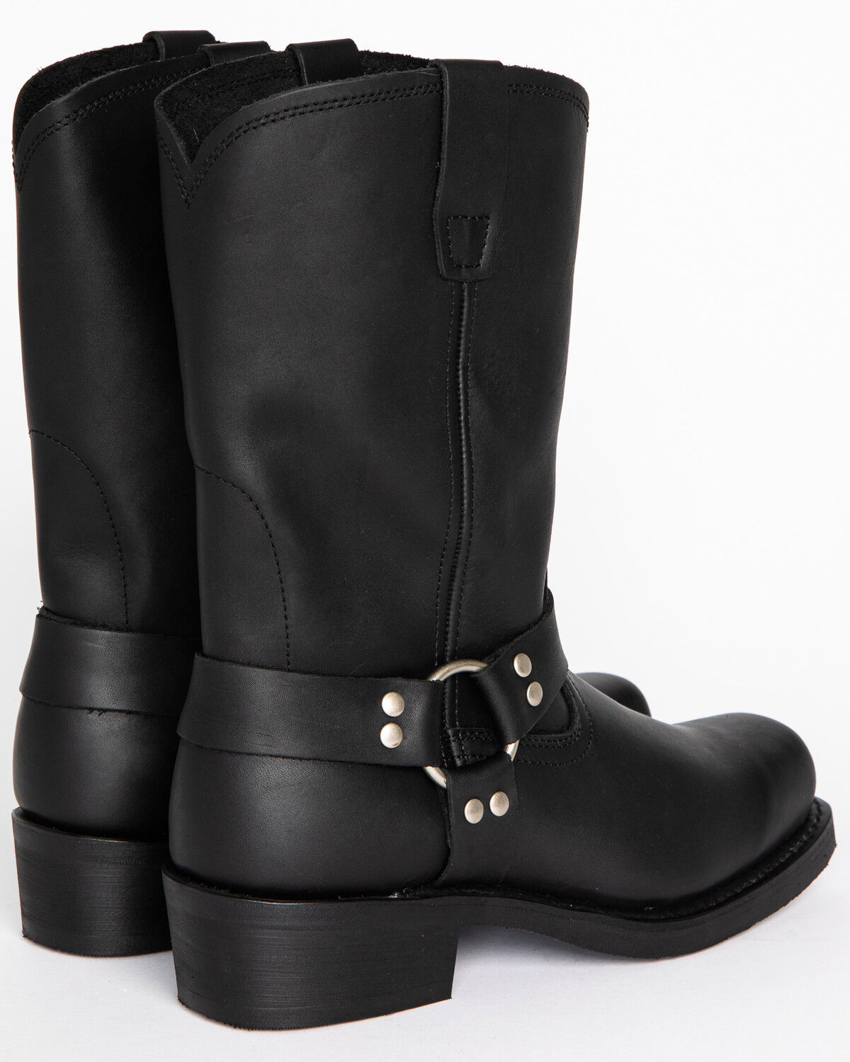 black square boots