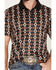 Image #3 - RANK 45&reg; Men's Desert Strike Southwestern Print Short Sleeve Button-Down Polo, Black, hi-res