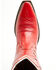 Image #6 - Besita Boots Women's The Bright Inlay Western Booties - Snip Toe, Red, hi-res
