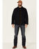 Image #2 - Pendleton Men's Solid Quilted Canvas Snap-Front Shirt Jacket, Navy, hi-res