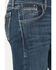 Image #2 - Wrangler Men's FR Medium Wash Slim Bootcut Stretch Denim Jeans, Medium Wash, hi-res