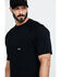 Ariat Men's Rebar Cotton Strong Short Sleeve Crew T-Shirt, Black, hi-res
