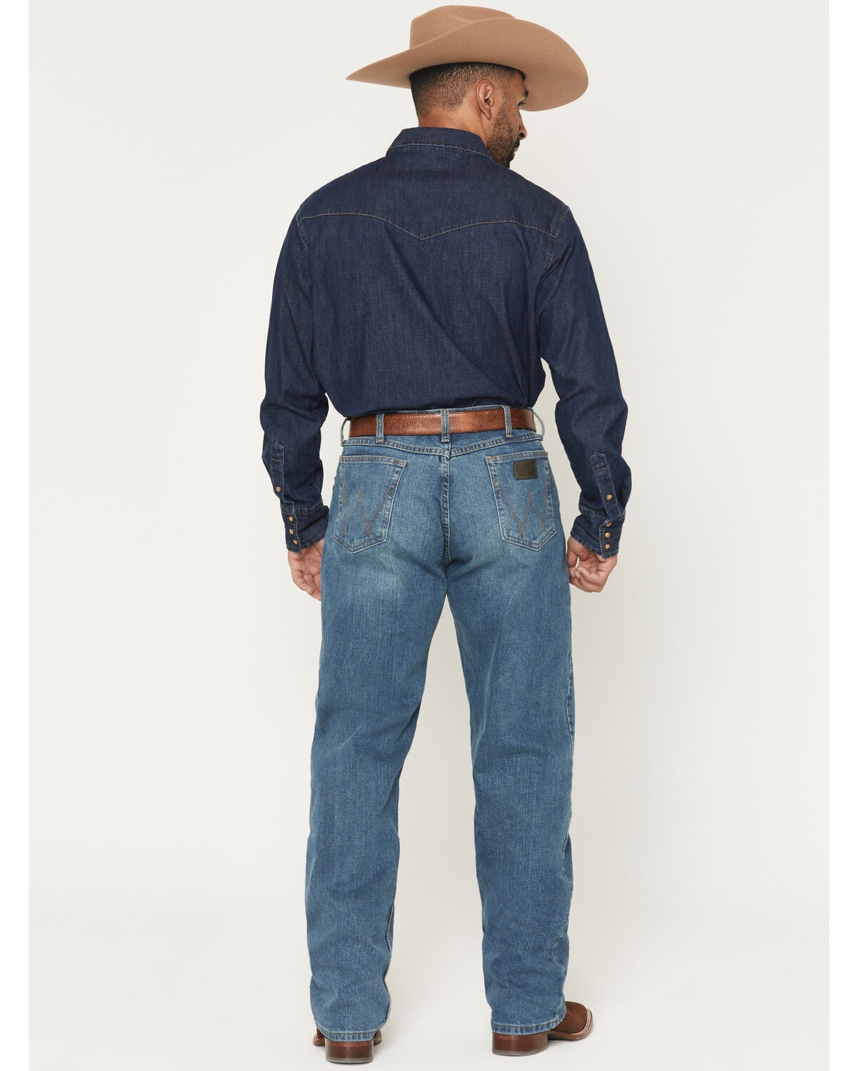 Image #3 - Wrangler X Cody Johnson 20X Medium Wash Relaxed Bootcut Stretch Denim Jeans, Medium Wash, hi-res