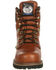 Georgia Boot Men's 8" Lace-Up Work Boots - Steel Toe, Briar, hi-res