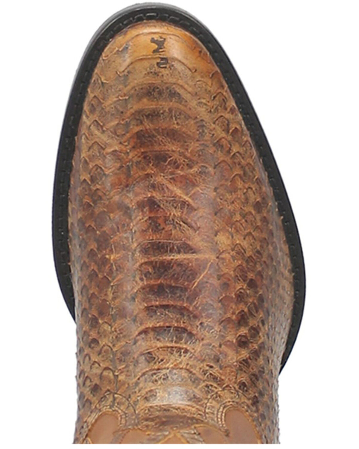 Image #6 - Dingo Men's Ace High Python Snake Print Leather Western Boots - Round Toe, , hi-res