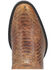 Image #6 - Dingo Men's Ace High Python Snake Print Leather Western Boots - Round Toe, , hi-res