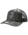 Image #1 - Ariat Men's Camo Logo Ball Cap, Black/grey, hi-res