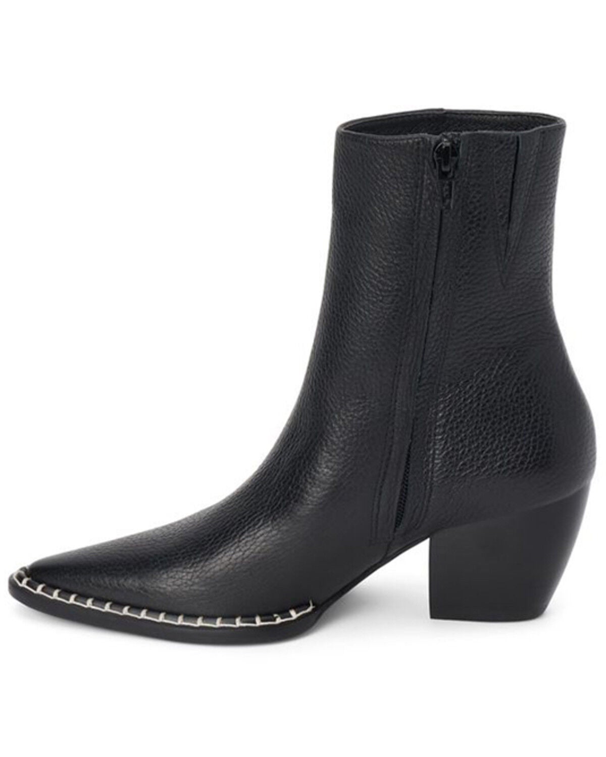 Image #3 - Matisse Women's Katy Western Booties - Round Toe, Black, hi-res