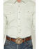 Image #3 - Wrangler Retro Men's Premium Solid Long Sleeve Snap Western Shirt, Mint, hi-res