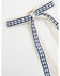 Image #4 - Shyanne Women's Gingham Lace Boot Bow, Blue, hi-res