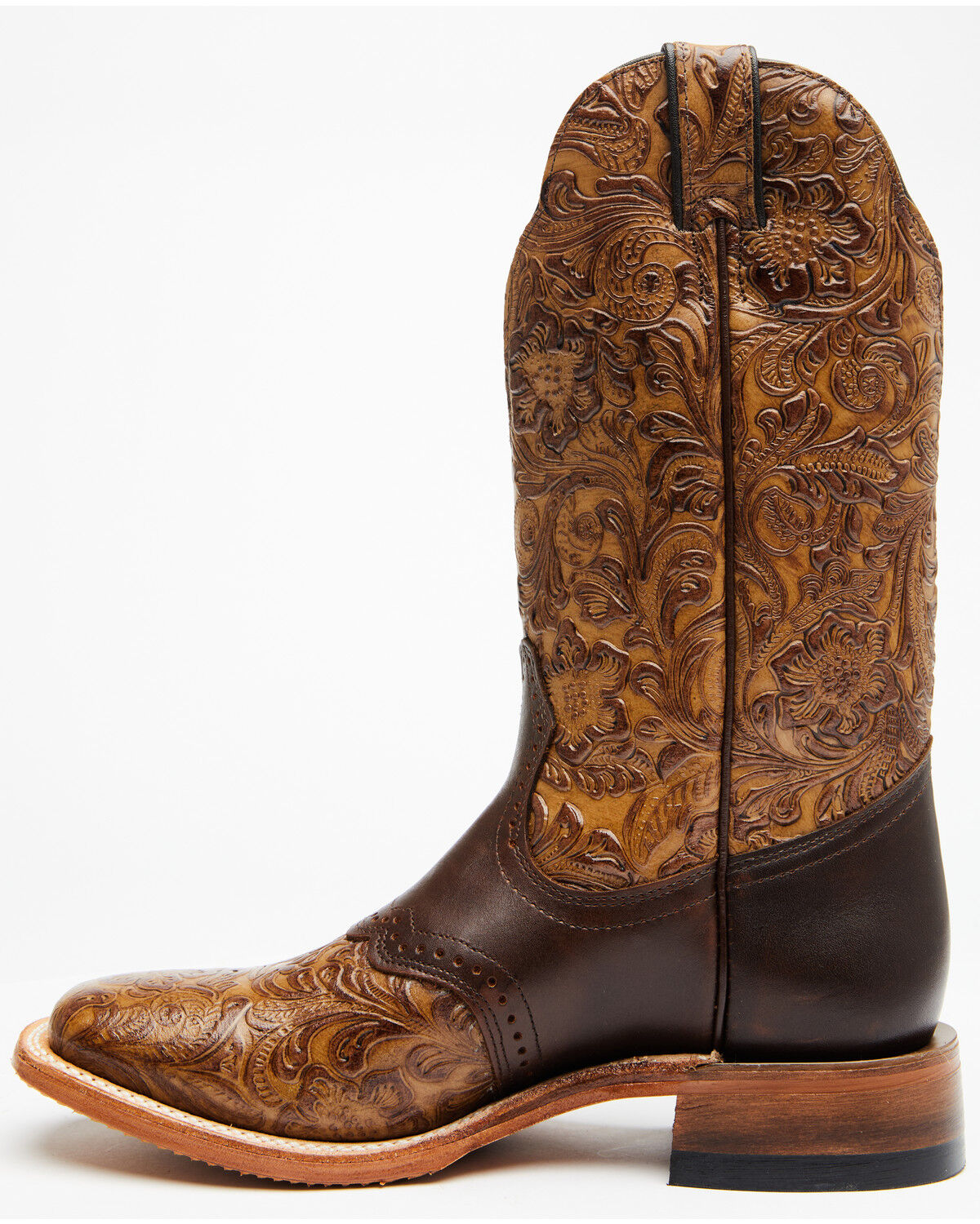 tooled boots