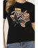 Image #3 - Rock & Roll Denim Women's Tequila Rose Short Sleeve Graphic Tee, Black, hi-res