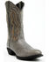 Image #1 - Laredo Men's Fancy Stitch Western Boots - Round Toe, Grey, hi-res