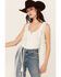Image #3 - Idyllwind Women's Hawls Crochet Fringe Vest, Ivory, hi-res