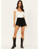 Image #1 - Idyllwind Women's Outlaw Vintage Wash Raw Edge Hem Denim Shorts, , hi-res