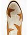 Image #6 - Caborca Silver by Liberty Black Women's Sybil Star Fringe Booties - Round Toe, Tan, hi-res