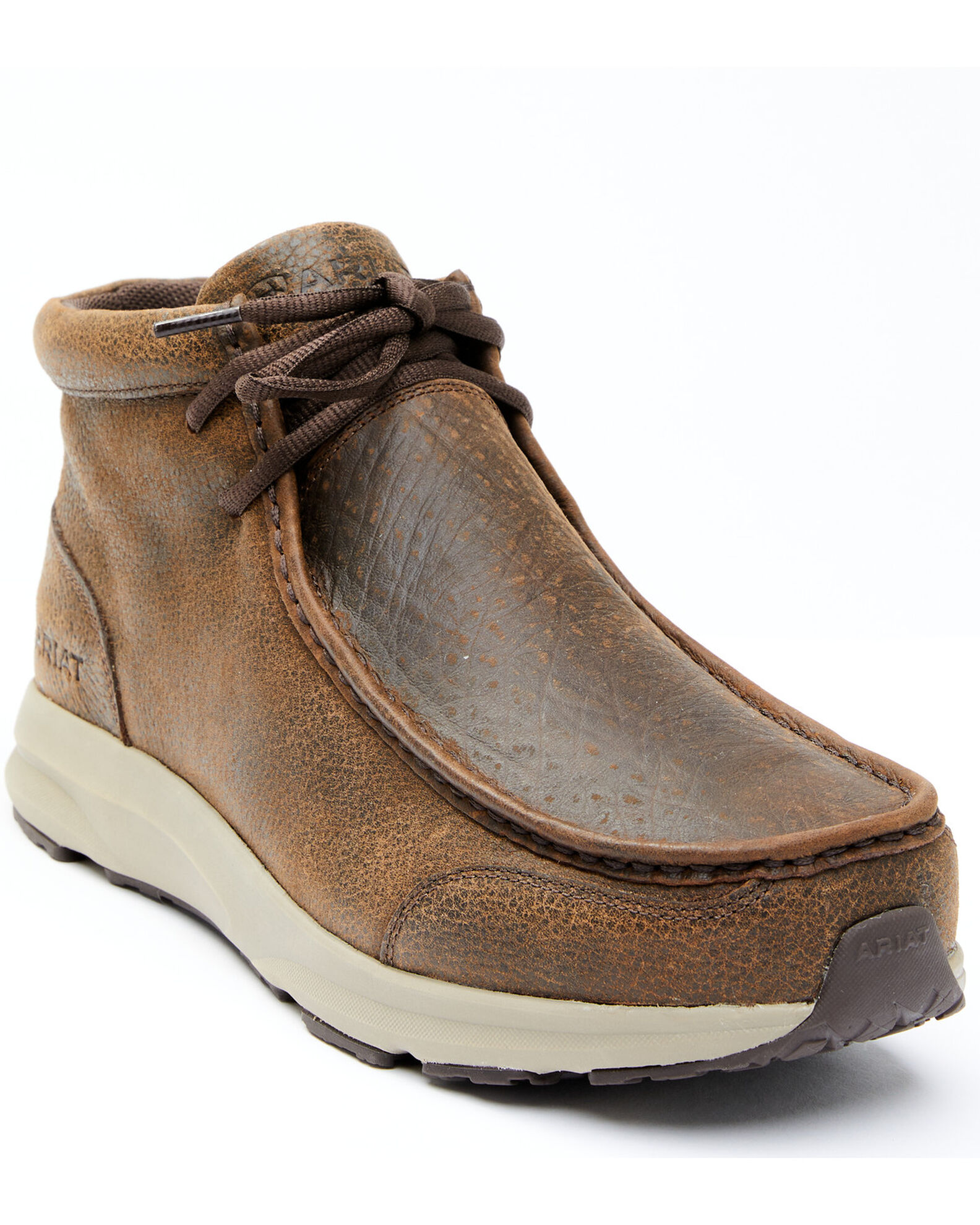 Image #1 - Ariat Men's Brody Casual Shoes - Moc Toe, Brown, hi-res