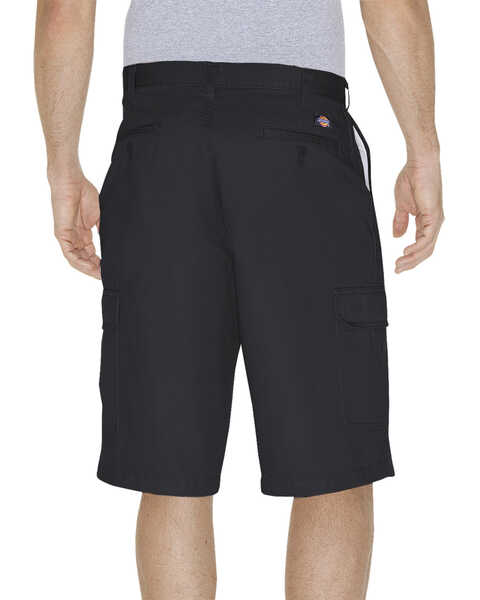 Image #2 - Dickies Men's 13" Loose Fit Cargo Shorts, Black, hi-res