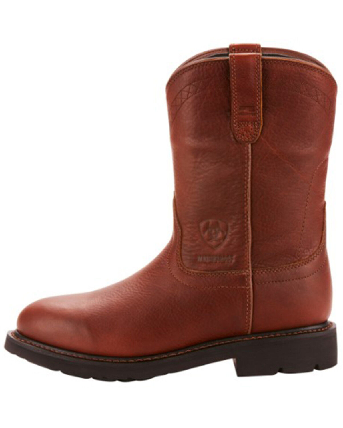 Image #3 - Ariat Men's Sierra H2O Waterproof Work Boots - Soft Toe, Sunshine, hi-res