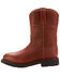 Image #4 - Ariat Men's Sierra H2O Waterproof Work Boots - Soft Toe, Sunshine, hi-res