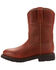 Image #3 - Ariat Men's Sierra H2O Waterproof Work Boots - Soft Toe, Sunshine, hi-res