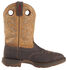 Durango Men's Rebel Waterproof Western Boots - Steel Toe, Brown, hi-res