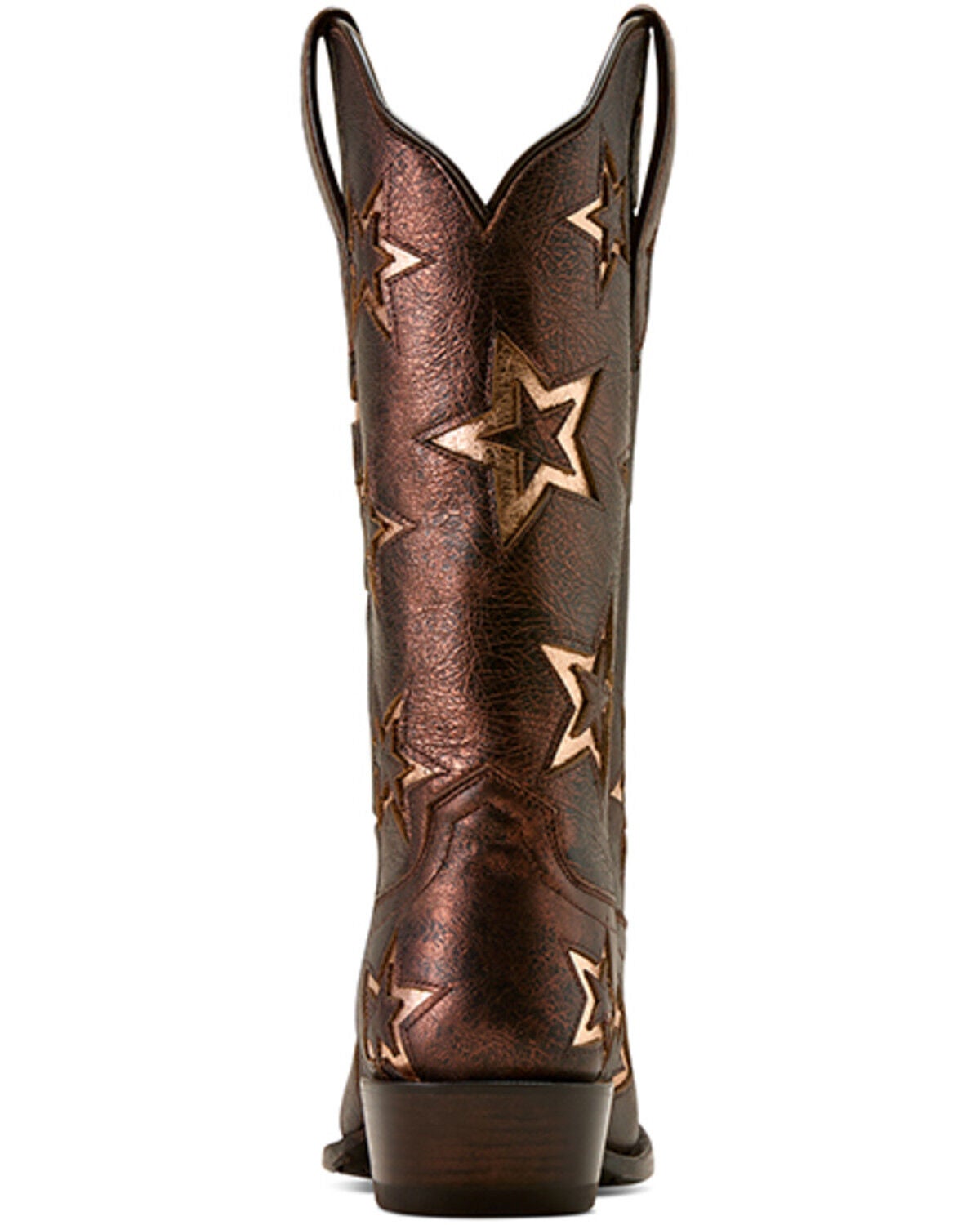 Image #6 - Ariat Women's Hazen Western Boots - Snip Toe, Bronze, hi-res