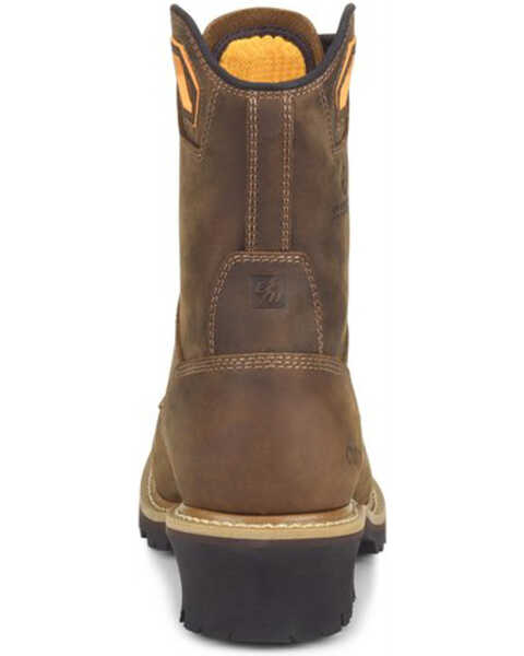 Image #3 - Carolina Men's Coppice Waterproof Logger Boots - Composite Toe, Brown, hi-res
