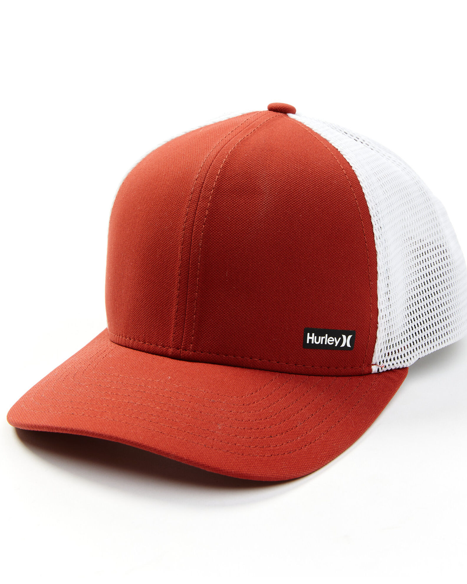 Hurley Men s Burgundy White League Mesh Back Ball Cap Country