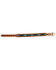 Image #3 - Myra Bag Whizter Hand-Tooled Beaded Dog Collar, Brown, hi-res
