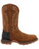 Image #2 - Durango Men's Maverick XP Waterproof Western Work Boots - Steel Toe, Coyote, hi-res