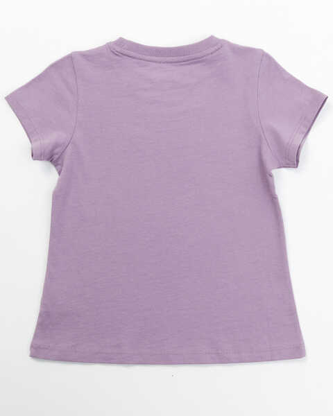 Image #3 - Shyanne Toddler Girls' Howdy Short Sleeve Graphic Tee, Purple, hi-res