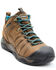 Image #1 - Hawx Men's Axis Waterproof Hiker Boots - Soft Toe, Dark Brown, hi-res