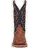 Image #4 - Dan Post Men's 13" Performance Western Boots - Broad Square Toe, Distressed Brown, hi-res