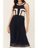 Image #3 - Cleobella Women's Drew Hand Crochet Midi Dress, Navy, hi-res