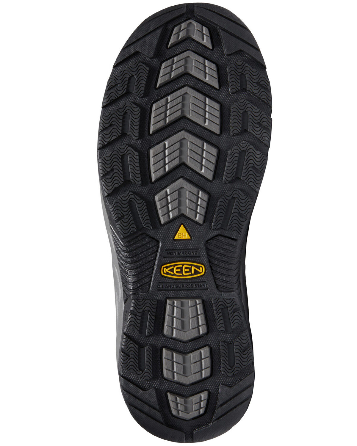 Image #4 - Keen Men's Atlanta Cool II Work Shoes - Steel Toe, Black, hi-res