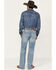 Image #1 - Rock & Roll Denim Men's Double Barrel Medium Vintage Wash Straight Reflex Denim Jeans, Medium Wash, hi-res