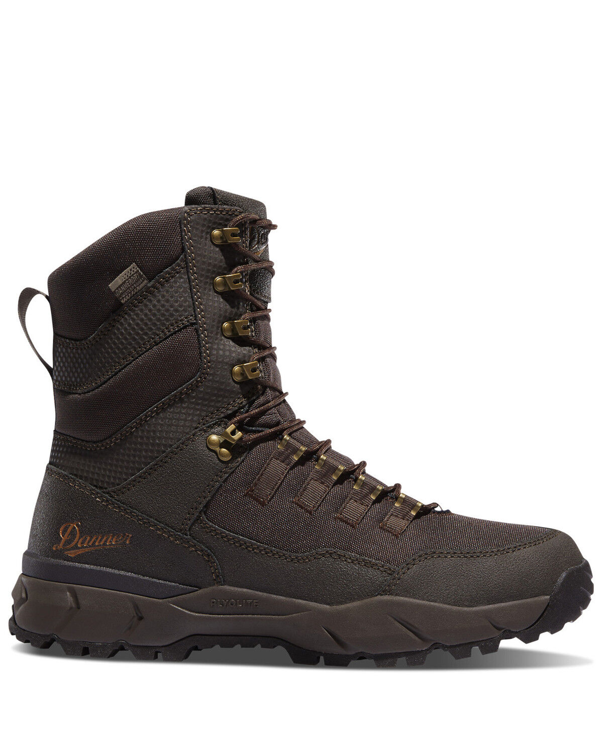 Image #2 - Danner Men's Vital Brown Hiking Boots - Soft Toe, , hi-res