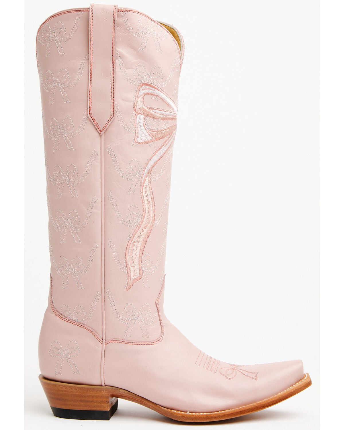 Image #2 - Yippee Ki Yay by Old Gringo Women's Super Shy Western Boots - Snip Toe, Pink, hi-res