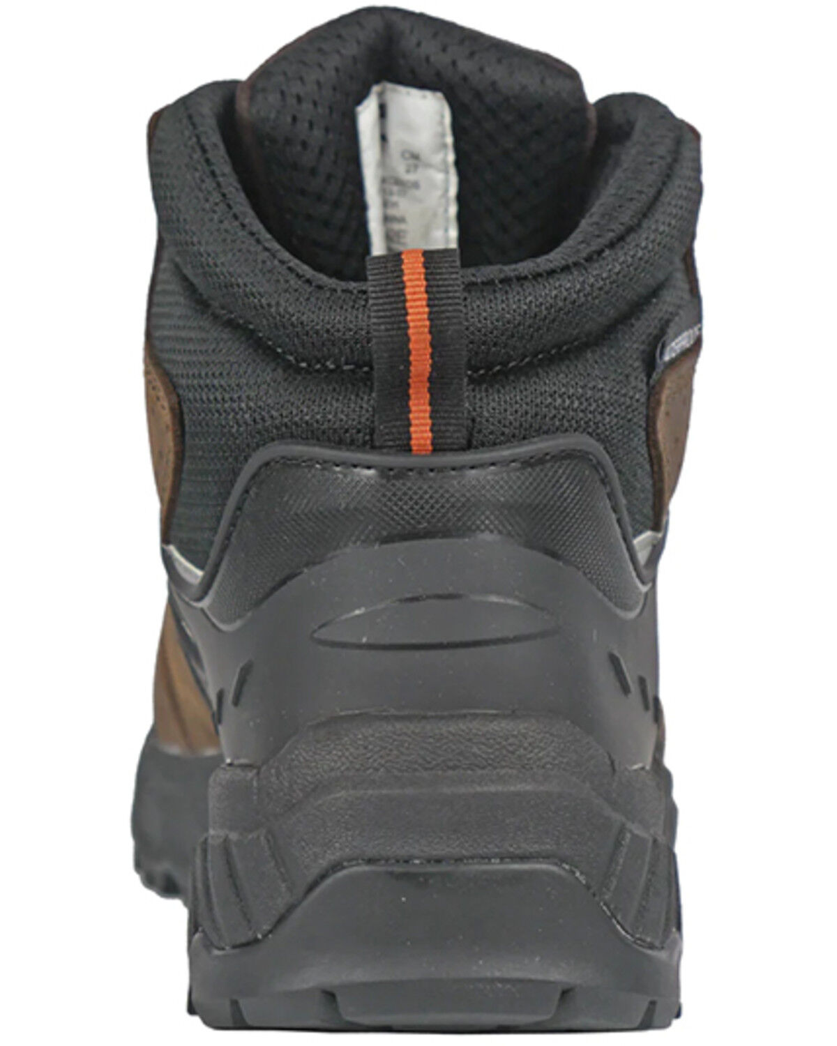 Image #5 - Hoss Men's Stomp 6" Lace-Up Work Boots - Aluminum Toe, Brown, hi-res