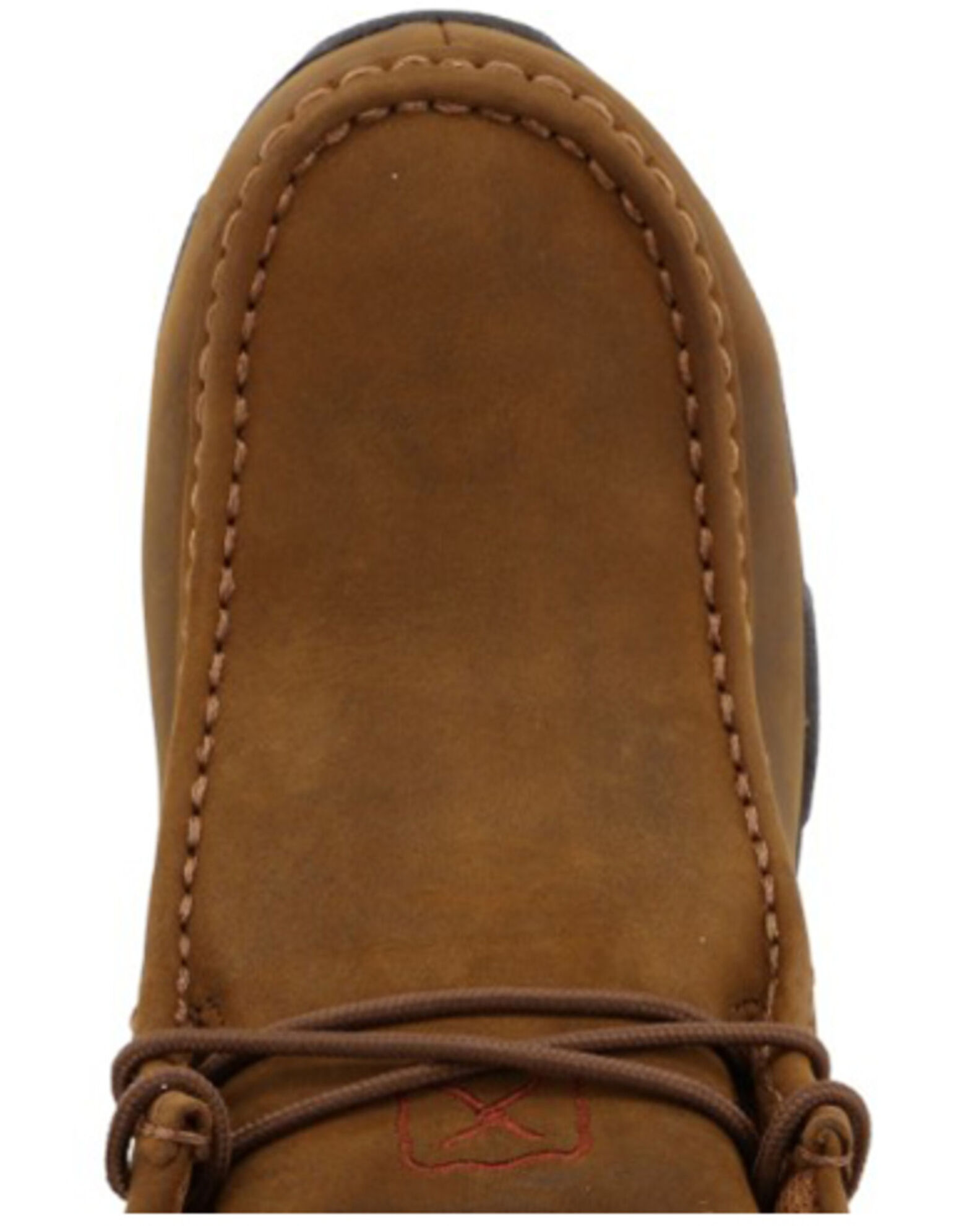 Image #6 - Twisted X Women's Met Guard Driving Mocs - Composite Toe, Brown, hi-res