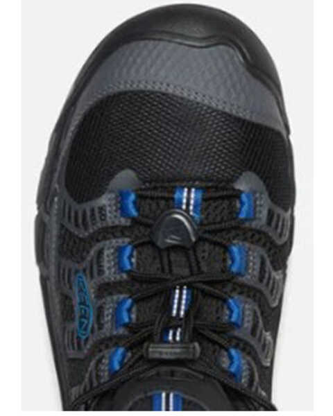 Image #3 - Keen Men's Birmingham Lace-Up Waterproof Work Sneaker - Carbon Fiber Toe, Blue, hi-res