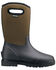 Bogs Men's Roper Insulated Waterproof Work Boots - Round Toe, Black, hi-res