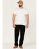 Image #1 - Brixton Men's Choice Stretch Twill Relaxed Fit Chino Pants, Black, hi-res