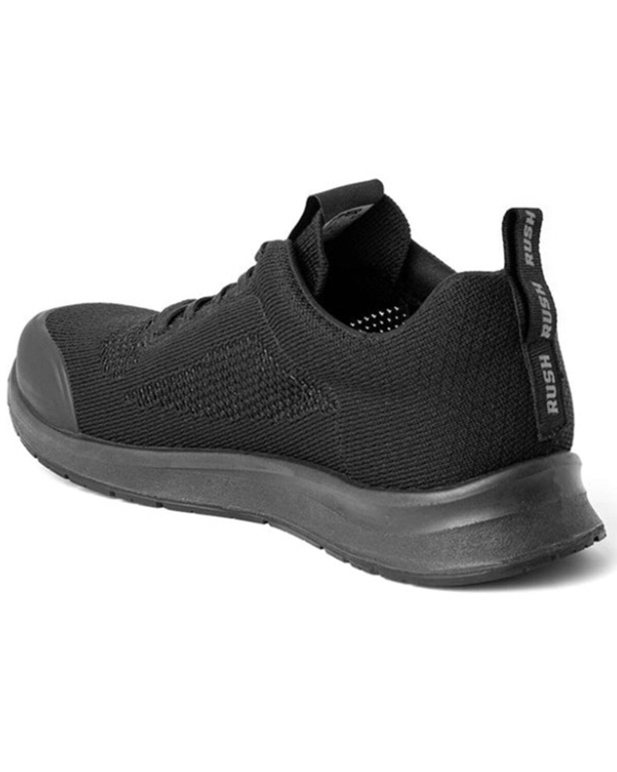Image #3 - ROYER Men's Rush Work Shoes - Aluminum Toe, Black, hi-res