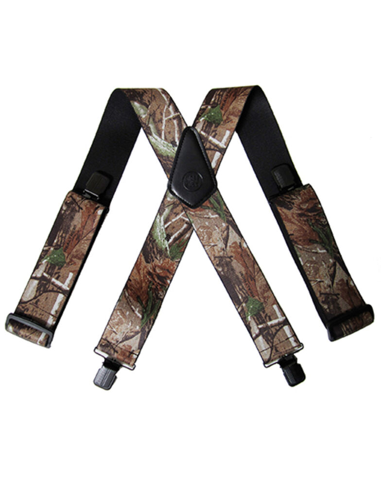Hawx Men's Camo Work Suspenders, Camouflage, hi-res