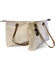 Image #1 - Ranch Junkie Women's Highlands Genuine Cowhide Large Tote, Cream, hi-res