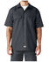 Image #1 - Dickies Men's Twill Short Sleeve Button-Down Original Work Shirt, No Color, hi-res