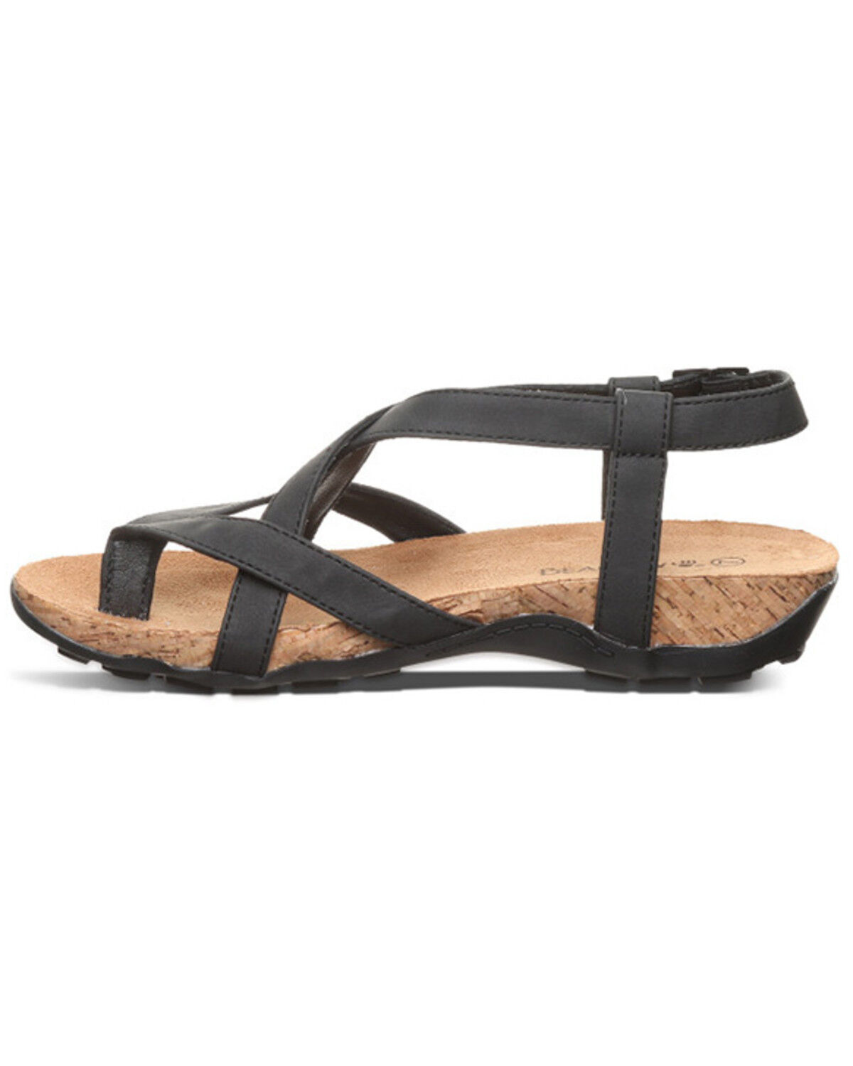 Image #3 - Bearpaw Women's Casita Sandals, Black, hi-res